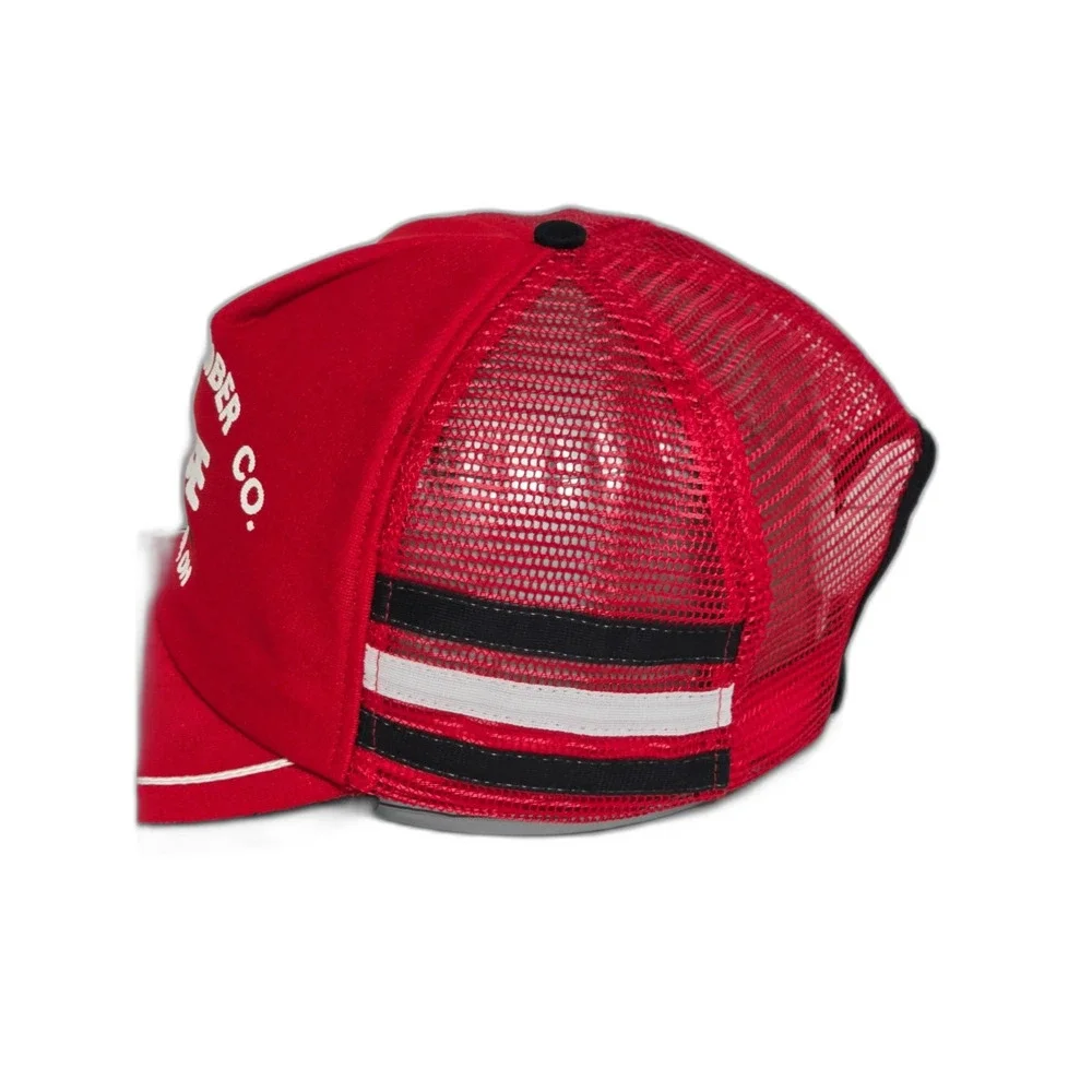 Ace Hardware SKM Vintage Hat | Adjustable Snapback | Red Anna Lumber Co Trucker